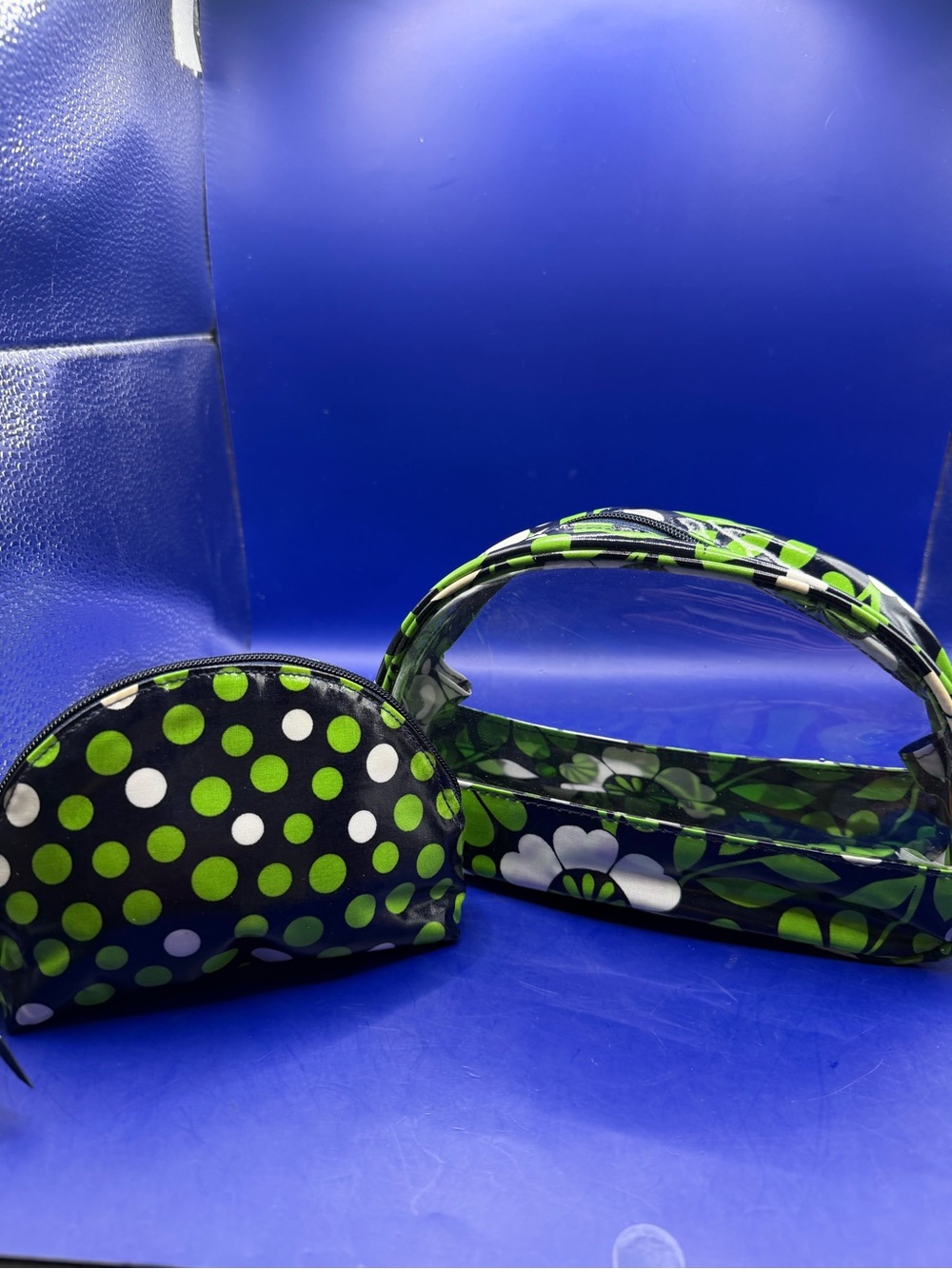 Vera Bradley Set of 2 Cosmetic Bags
